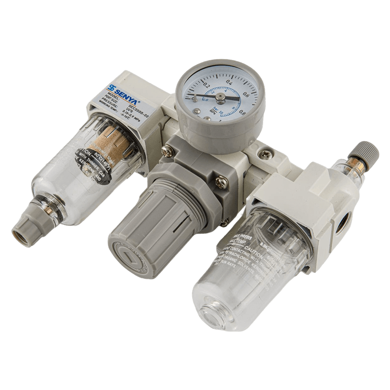 Air Filter Regulator Lubricator III unitates combinatione